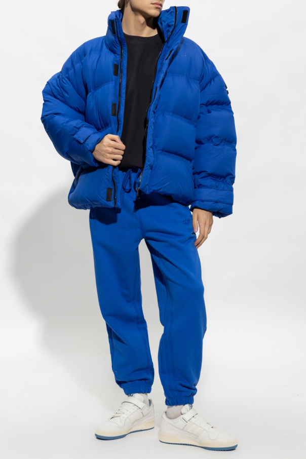 Adidas blue outlet winter jacket